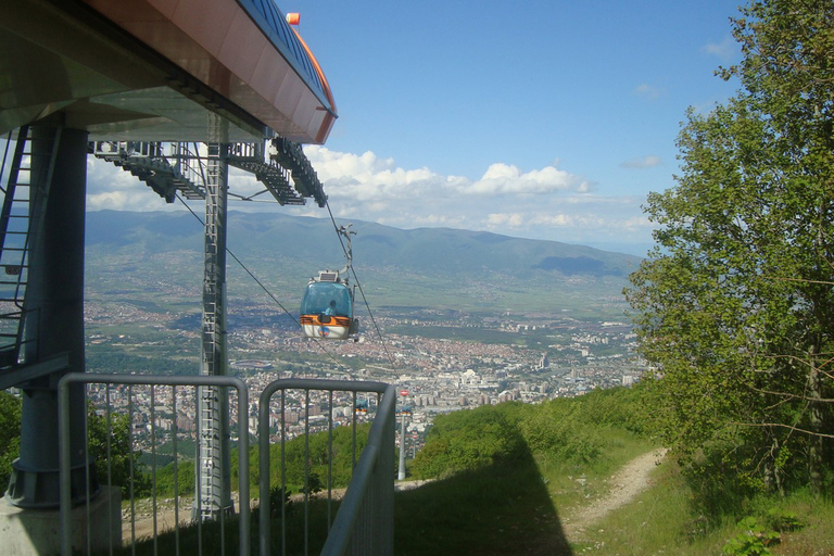 Von Skopje aus: Besuch des Vodno-Millenniumskreuzes und der Matka-Schlucht