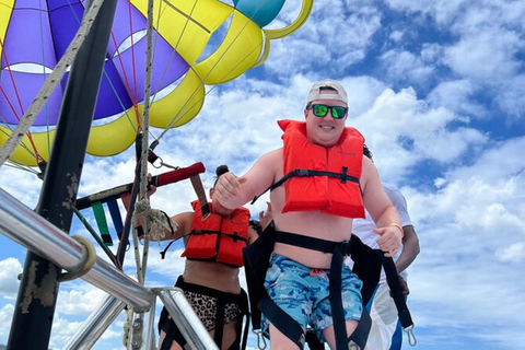 Parachute ascensionnel : expérience à Montego Bay