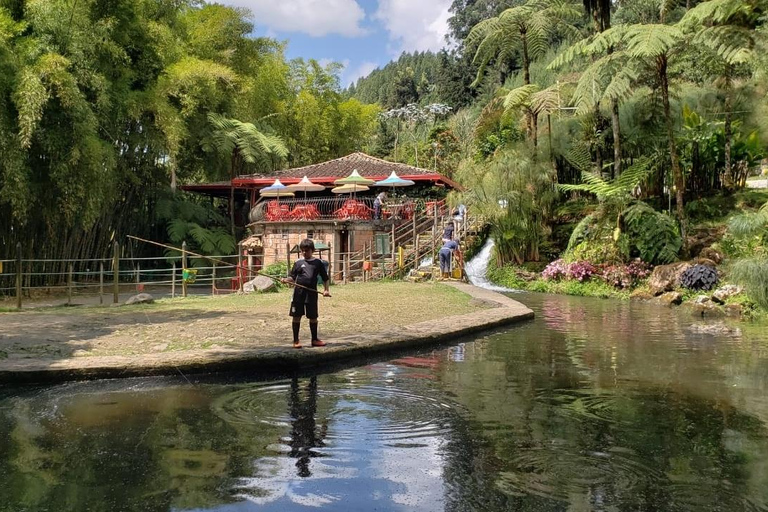 MEDELLIN : VISITE DES JARDINS + ANDES (VUE PANORAMIQUE) + ÉLEVAGE DE TRUITES