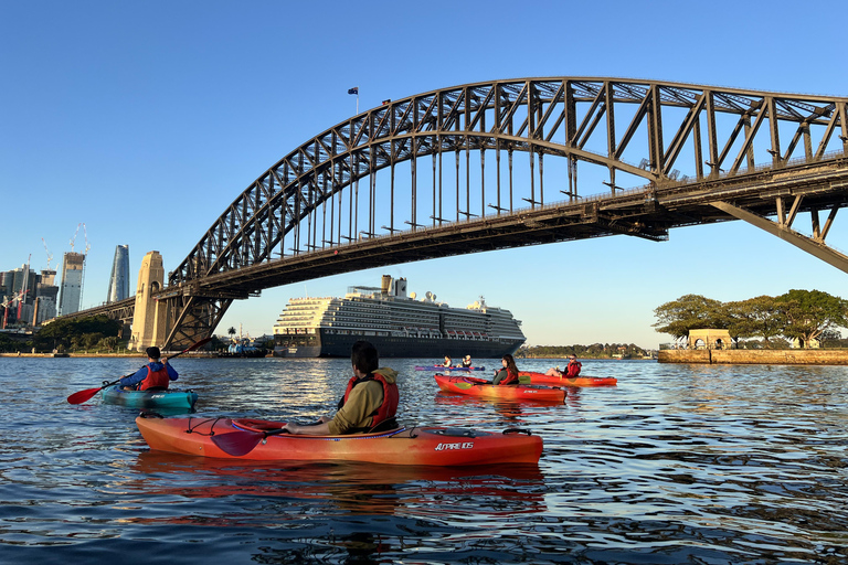 Sydney: Tour guidato dell&#039;Opera House e del porto in kayakTour del Teatro dell&#039;Opera e del porto con kayak doppio