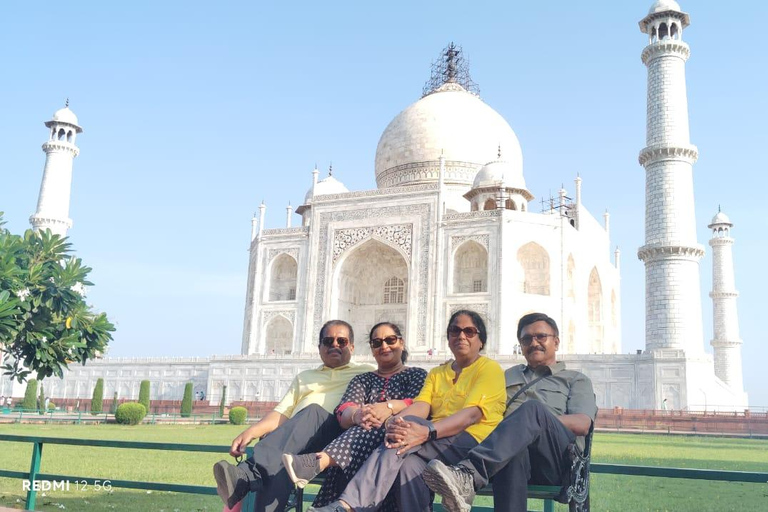 Private 6-Day Golden Triangle & Udaipur Luxury Tour Car + Guide + Monuments Tickets + 3 Star Accommodation
