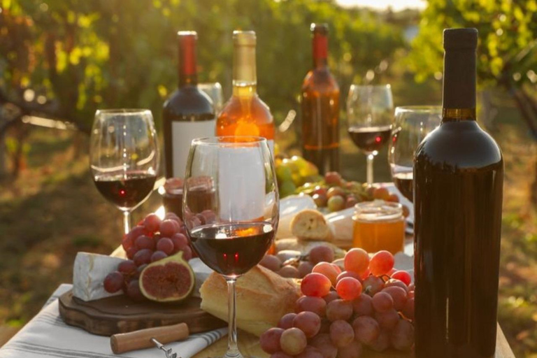 Lalez Wine Tasting, Wine Tour, Kayak & Full Lunch Experience German speaking private group