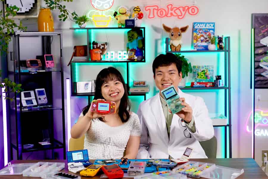 Pixel Lab Tokyo: Gameboy-Mod-Workshop (Classic/Advance/SP). Foto: GetYourGuide Pixel Lab Tokyo: Gameboy-Mod-Workshop (Classic/Advance/SP). Foto: GetYourGuide