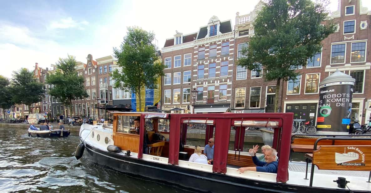 Afbeelding 15 van Amsterdam: Grachtenrondvaart voor kleine groepen incl. drankjes en snacks