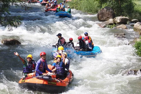 Phuket: Monkey Cave, Water Rafting, Zipline with ATV Option