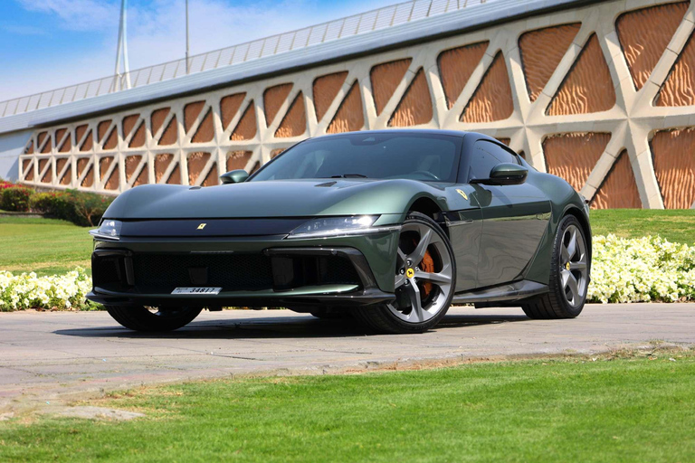 Dubai: Ferrari 12Cilindri 1-Day Rental, No Deposit Required
