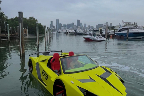 Miami: Jetcar experience, hourly jetcar rental