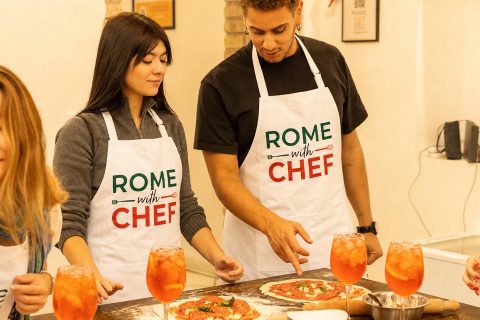 Rom: Pizza-Kochkurs ...