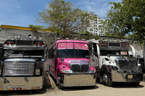 Santa Marta: Rumba noturna em Chiva em Santa MartaSanta Marta: festa noturna em Chiva em Santa Marta