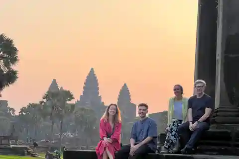 Siem Reap; excursão ao nascer do sol em Angkor