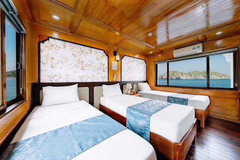 2 日吉婆岛-兰哈湾小团游（含三餐和门票）2天吉婆岛-兰哈湾之旅包括从河内出发的单程接送服务。