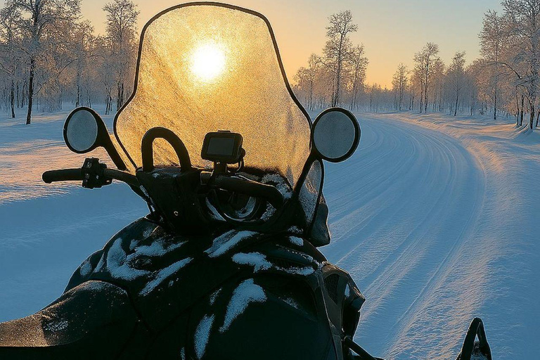 Levi: Schneemobil-Safari bei Dämmerung &amp; Sternenbeobachtung