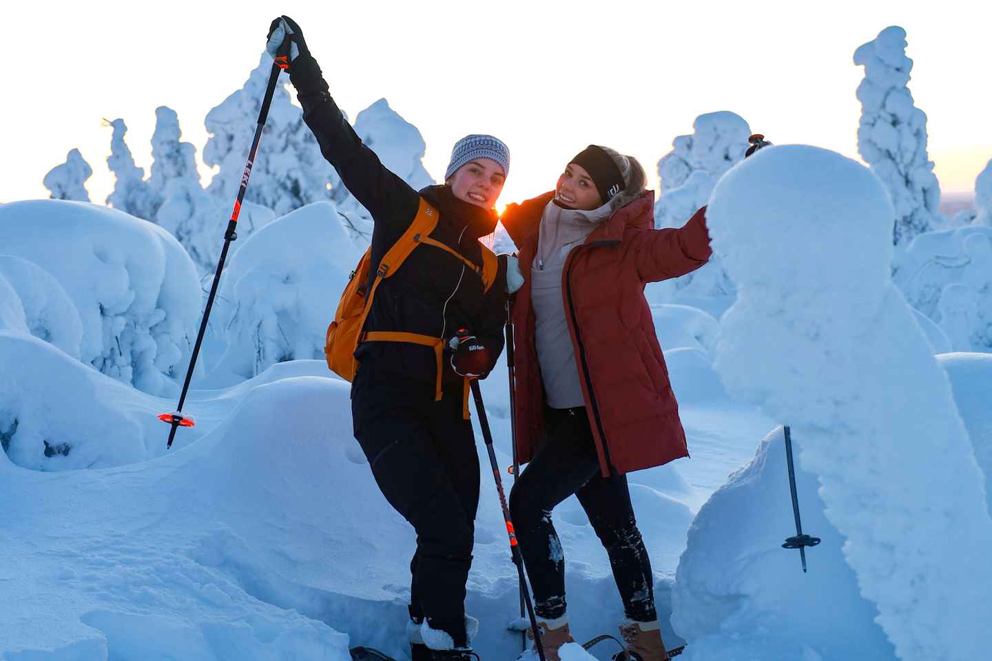 Levi: Gentle Snowshoe Walk in Winter Wilderness