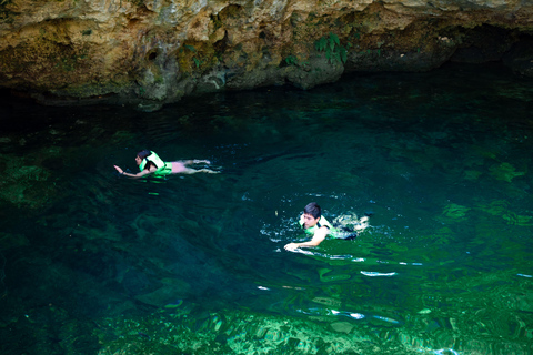 Cancún: Cenotes El Retoño met bicicletas, comida en traslado