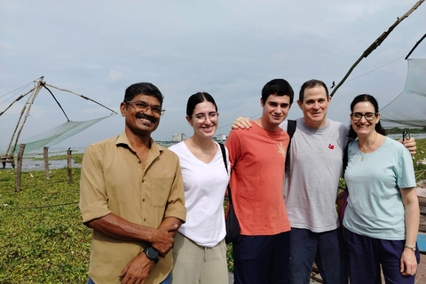 Kochi : Visite touristique en tuk-tuk avec prise en charge depuis le bateau de croisière