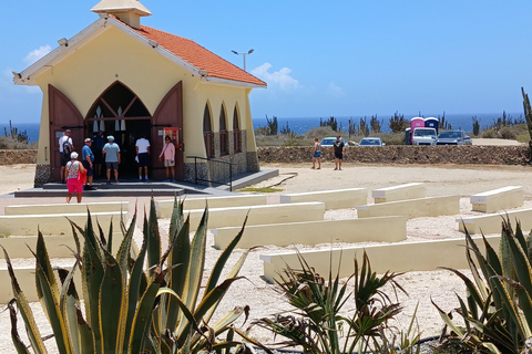 Destaques da excursão particular de Aruba em ônibus aberto