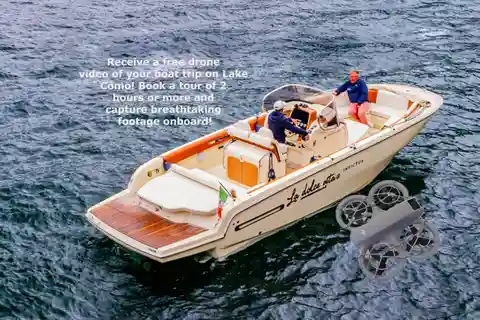 Lake Como: La Dolce Vita Private Tour 2 hours Invictus boat