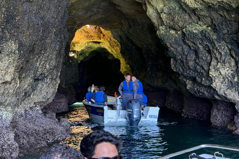 Tour privado de Lisboa al Algarve, Cueva de Benagil, Faro, Portimão