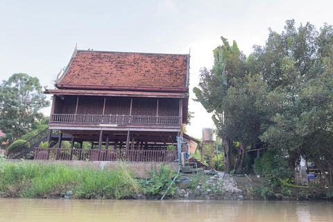 Au départ d&#039;Ayutthaya : tour en bateau d&#039;une heure pour découvrir le patrimoine d&#039;AyutthayaAu départ de Bangkok : visite de la ville de Bangkok l&#039;après-midi