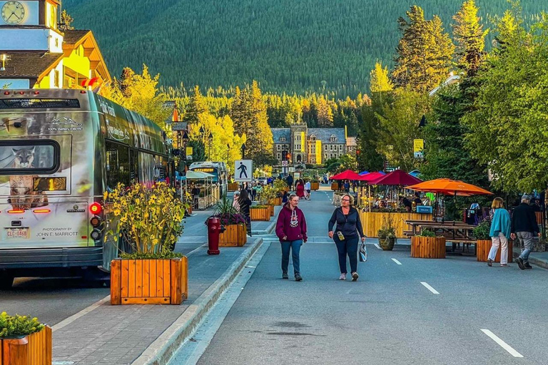 Banff: Gondola, Hot Spring and Three Lakes Tour