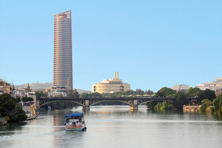 Sevilla: Restaurant boottocht op de Guadalquivir rivier met lunch/diner