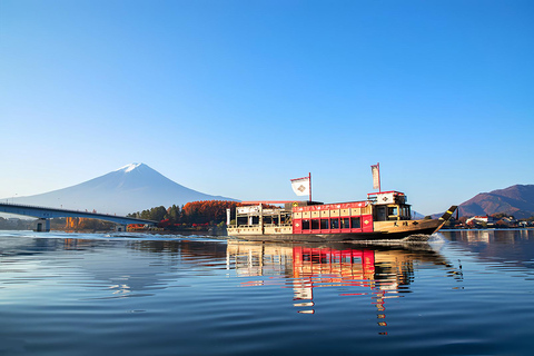 Mount Fuji Day Tour: Instagrammable Spots + Scenic Train From Tokyo (Including ropeway and cruise)