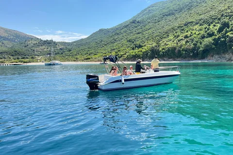Sarande: Ksamil, Dreieckige Burg & Tongo Island Bootstour