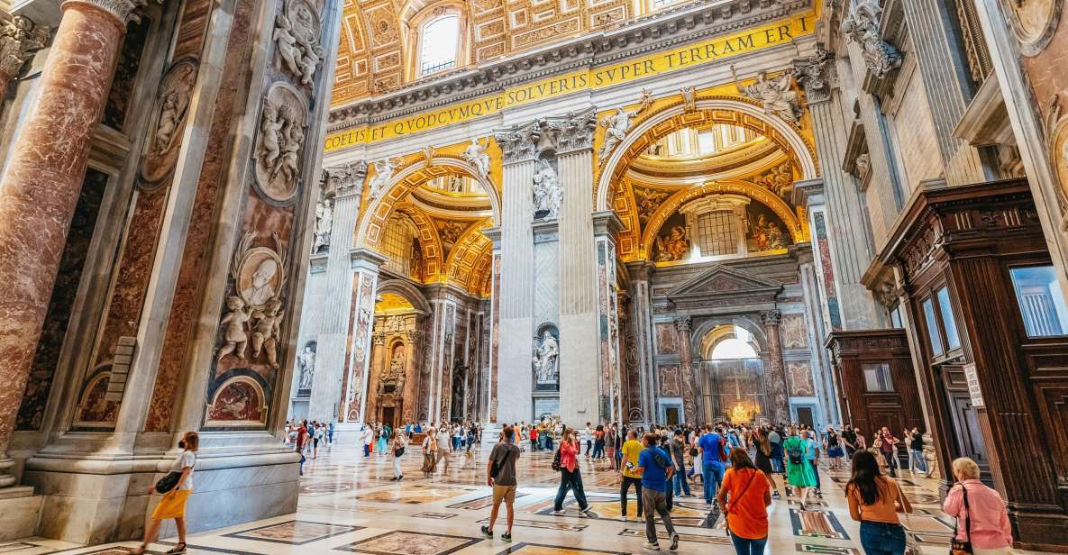 Rome: St. Peter's Basilica, Square and Grottoes Guided Tour | GetYourGuide