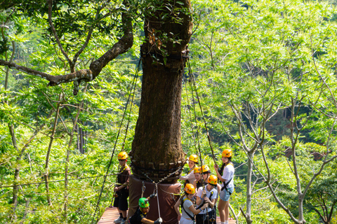 Phuket: Flying Hanuman Zipline Adventure SD4: Epic Adventure with Elephant Jungle