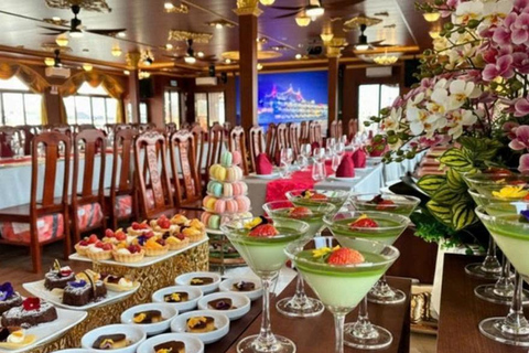 Saigon River: Dinner Cruise with City Lights & Live Music Dinner Cruise Ticket (No Transfer)