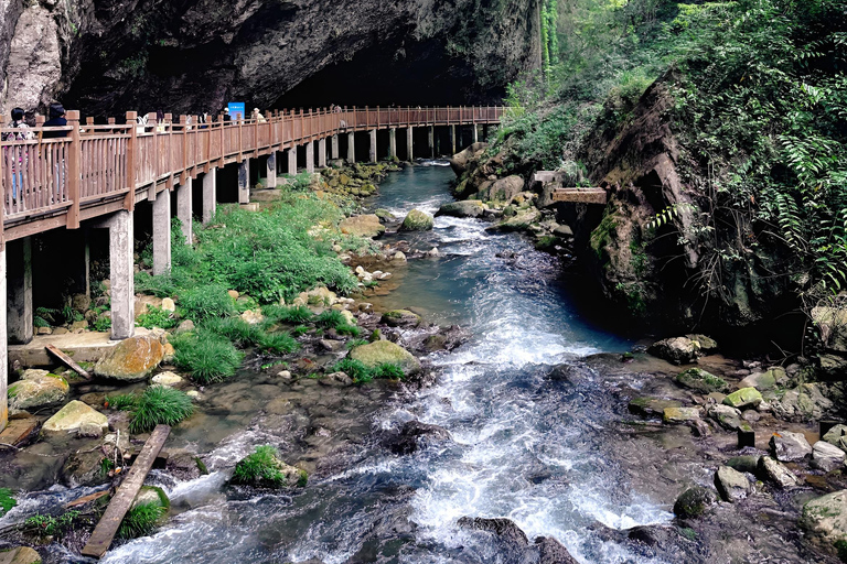 Zhangjiajie Grand Canyon, Glass Bridge with 5 Adventures Guide for other languages