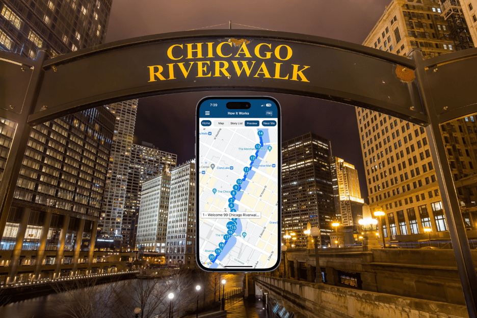 Chicago: Riverwalk Self-Guided Walking Tour