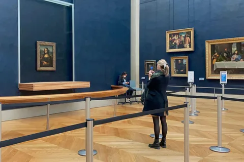 Museo del Louvre Primera visión semiprivada de Mona Lisa