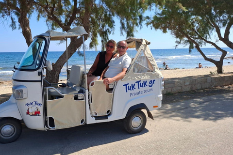 Crete: Private Tuk Tuk Tour of 7 Villages with Tastings