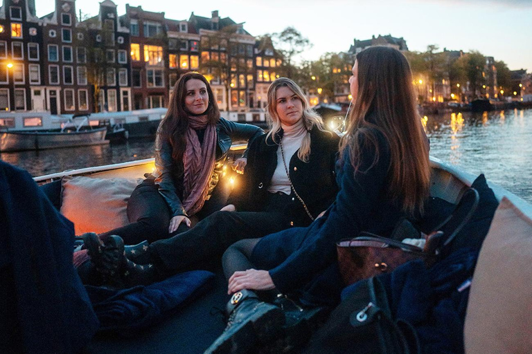 Amsterdam: croisière touristique d'une heure sur le canal Gin & Tonic