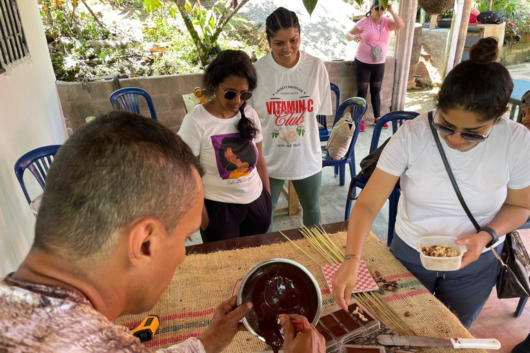 MEDELLÍN: SCHOKOLADENTOUR &amp; PEELING IM SCHÖNEN FLUSS!Medellín: Private Führung durch die Kakao-Farm