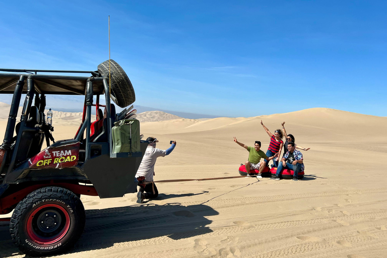 Huacachina: Dune Buggy + Sandboarding + Sand Tubing