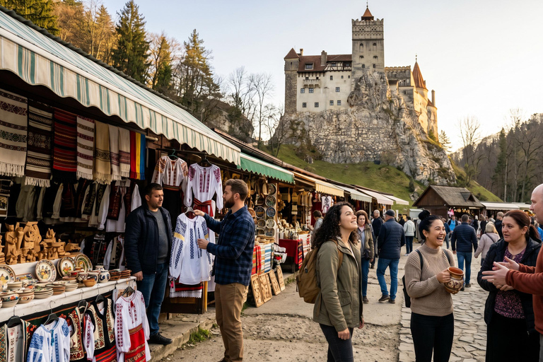 Skip-the-Line Dracula's Castle, Peles Castle-Brasov Day Tour Skip-the-Line Dracula's Castle, Peles Castle-Brasov Day Tour