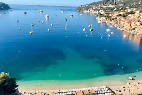 Balade en mer de Villefranche sur Mer & stop baignade