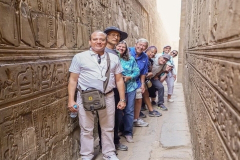 Desde Luxor: Crucero de 4 días por el Nilo hasta Asuán con Viaje en GloboBarco de lujo