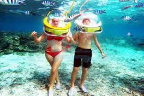 Walking under the sea in Mauritius with transfer