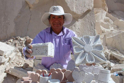 Arequipa: Day tour Route of the Sillar Tour with Pickup