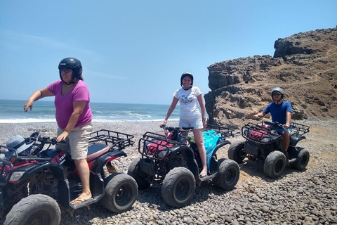 Lima: Lunuhuaná Extremo All In +Cerro Azul +Rafting +Cuatrimoto +Canopy