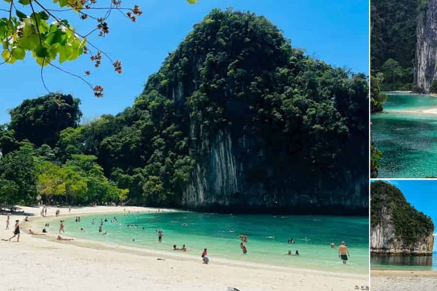 Krabi: Tagestour zu den Hong-Inseln mit dem Schnellboot und Mittagessen. Foto: GetYourGuide Krabi: Tagestour zu den Hong-Inseln mit dem Schnellboot und Mittagessen. Foto: GetYourGuide
