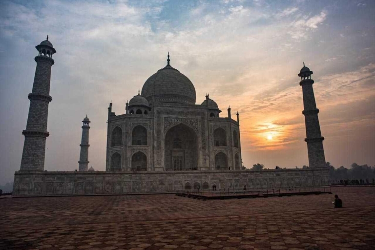 Agra : Taj Mahal billet d'entrée visite guidée avec transfert à l'hôtel