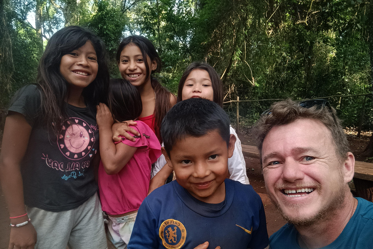 From Hotel BELMOND - Private Tour of the Argentine Falls + Guarani Village