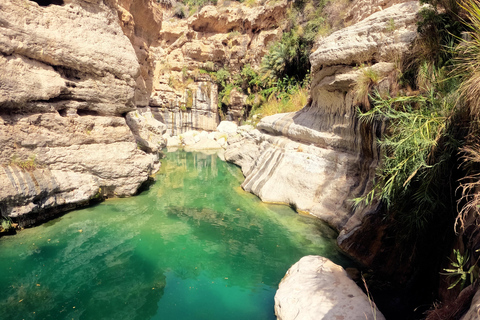 Muscat: avventura di canyoning nel Wadi Mibam con discesa in corda doppia
