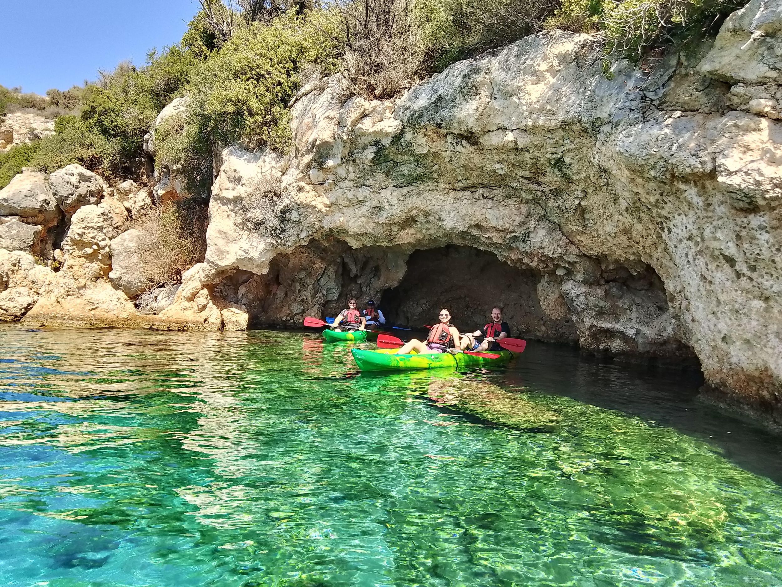 Von Athen aus Seekajak Versunkene Stadt von Epidaurus