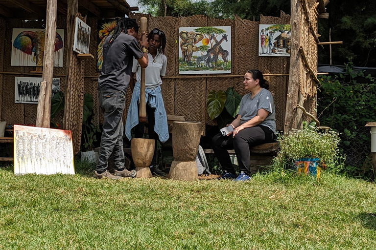 From Arusha: Coffee Farm and Mangalia Waterfalls Tour