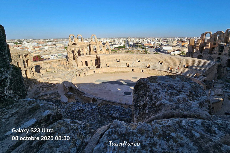 From Hammamet/Sousse: Amphitheatre Visit (All inclusive) From Sousse/Monastir: Amphitheatre Visit (All inclusive)